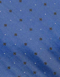 Patrick Hellmann Collection Royal Blue Tie 100% Silk thumbnail 1